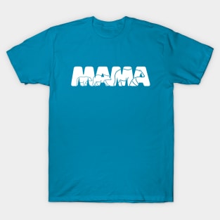 Mama Bear T-shirt White T-Shirt